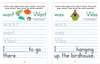 TRACE AND LEARN SIGHT WORDS
