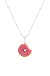 Tres Jolie Lollie Donut Gümüş Kolye İnci