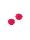 Tres Jolie Lollie Ponpon Klips Küpe Kırmızı