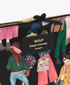 WOUF GIRLS XL POUCH BAG - PORTFÖY ÇANTA