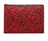 WOUF - KIRMIZI  LEOPAR DESENLI LAPTOP KILIFI 13″