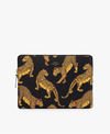 WOUF - SIYAH LEOPAR DESENLI LAPTOP KILIFI 13″
