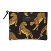 WOUF - SİYAH LEOPAR DESENLI MINI EL ÇANTASI
