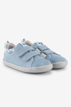Smart Walker Recycled Canvas Eco Light Blue Barefoot Kids Shoes