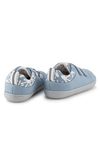 Smart Walker Recycled Canvas Eco Light Blue Barefoot Kids Shoes