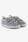 Smart Walker Recycled Canvas Eco Gray Barefoot Kids Shoes