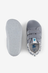 Smart Walker Recycled Canvas Eco Gray Barefoot Kids Shoes