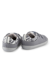 Smart Walker Recycled Canvas Eco Gray Barefoot Kids Shoes