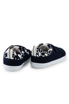 Smart Walker Recycled Canvas Eco Navy Blue Barefoot Kids Shoes
