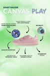 Smart Walker Canvas Play Eco Pembe Barefoot Çocuk Ayakkabı