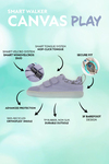 Smart Walker Canvas Play Lila Barefoot Çocuk Ayakkabı