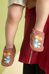 Umbrella Flower Hyper Toz Pembe Barefoot Akıllı Patik