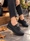 Buğra Erol Ortopedik Tabanlıklı Ayakkabı fashion siyah (tamanen siyah) 