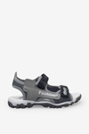 Arzen Unisex Çocuk Cırtlı Sandalet Gri Kamuflaj ARZ2025-01