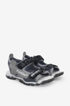 Arzen Unisex Çocuk Cırtlı Sandalet Gri Kamuflaj ARZ2025-01