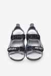 Arzen Unisex Çocuk Cırtlı Sandalet Gri Kamuflaj ARZ2025-01