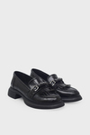 Beety Kadın Deri Loafer Siyah Kroko AKYN247.4090