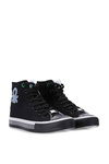 Benetton Erkek Uzun Converse Spor Ayakkabı Siyah BN-30552