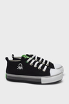 Benetton Unisex Çocuk Kısa Converse Ayakkabı Siyah BN-30653