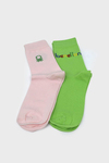 Benetton Unisex Çorap Yeşil BNT-M24008