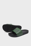 Beverly Hills Polo Club Unisex Terlik Siyah Yeşil PO-1007