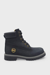 Bulldozer Unisex Cat Stil Deri Bot Nubuk Siyah BUL-240202
