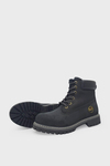 Bulldozer Unisex Cat Stil Deri Bot Nubuk Siyah BUL-240202