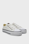 Bulldozer Unisex Çocuk Kısa Converse Spor Ayakkabı Beyaz BUL-231902