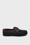 Castle Black Erkek Loafer Deri Ayakkabı Siyah Bordo CB10101