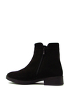 Castle Black Kadın Casual Deri Bot Nubuk Siyah CB21893-1