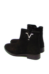 Castle Black Kadın Casual Deri Bot Nubuk Siyah CB21893-1