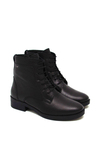 Castle Black Kadın Casual Deri Bot Siyah CB21898-1