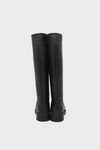 Castle Black Kadın Casual Deri Çizme Siyah CB25900-1