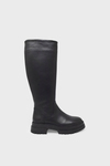 Castle Black Kadın Casual Deri Çizme Siyah CB25900-1