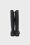 Castle Black Kadın Casual Deri Çizme Siyah CB25900-1