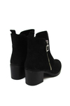 Castle Black Kadın Topuklu Deri Bot Kahve CB92163