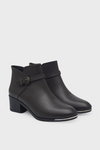 Castle Black Kadın Topuklu Deri Bot Kahve CB87506