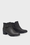 Castle Black Kadın Topuklu Deri Bot Kahve CB87506