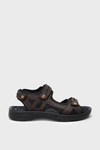 Castle Black Unisex Cırtlı Spor Sandalet Kahve CB-K3