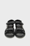 Castle Black Unisex Cırtlı Spor Sandalet Siyah CB-K3