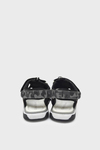 Castle Black Unisex Çocuk Kafes Sandalet Siyah CB3544