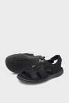 Dunlop Erkek Casual Deri Sandalet Siyah DNLP-1701