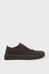 Gamelu Unisex Yazlık Tekstil Sneakers Kahverengi Nubuk GML2023-02