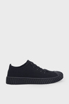 Gamelu Unisex Yazlık Tekstil Sneakers Siyah Nubuk GML2023-02