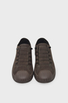Gamelu Unisex Yazlık Tekstil Sneakers Kahverengi Nubuk GML2023-02