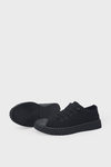 Gamelu Unisex Yazlık Tekstil Sneakers Siyah Nubuk GML2023-02