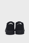Gamelu Unisex Yazlık Tekstil Sneakers Siyah Nubuk GML2023-02
