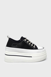 Guja Kadın Yazlık Yüksek Taban Sneakers Siyah BLG23Y345-10