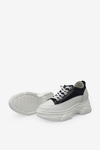Guja Kadın Yüksek Taban Sneaker Siyah Beyaz BLG25K314