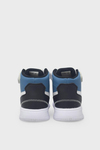 Jump Unisex Çocuk Cırtlı Jordan Ayakkabı Beyaz Mavi JM29185